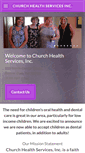 Mobile Screenshot of churchclinic.org